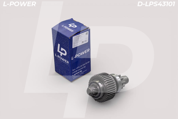 Привод стартера Z10 (ан. 123707101, ст. LPS43101, LPS73101, 123708101/102, 243708101) L-POWER D-LPS43101