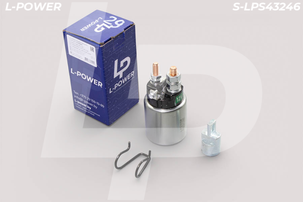 Реле стартера 12В (ст. S-LPS43246, 123708246, 9142782) L-POWER S-LPS43246