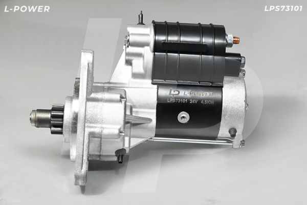 Стартер с редуктором 24В 4,5кВт Z10 MTЗ, АМКОДОР (ан. 243708101) L-POWER LPS73101