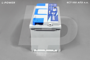Аккумулятор Кайнар "L-POWER" +слева 6СТ-100 АПЗ п.п.