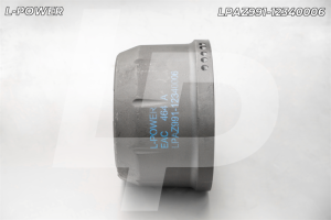 AZ9112340006 Барабан тормозной задний HOWO, SHACMAN, отбалансирован L-POWER LPAZ991-12340006