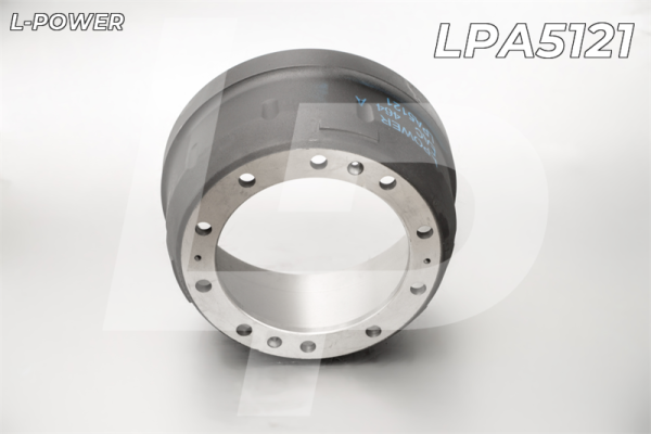 WG4075450001 Барабан тормозной передний HOWO, SITRAK отбалансирован L-POWER LPA5121