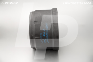 AZ9231342006 Барабан тормозной задний HOWO A7 мост AC16, отбалансирован L-POWER LPWG9231342006