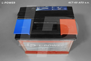 Аккумулятор Кайнар "L-POWER" +справа 6СТ-60 АПЗ о.п.