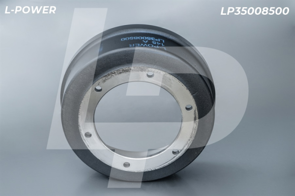 500-3502070 Барабан тормозной (под шпильку Ф18, МАЗ-500) L-POWER LP35008500