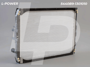 Радиатор алюминиевый МАЗ 3 рядный с пласт. бачк. (56 мм) L-POWER 5440В9-1301010