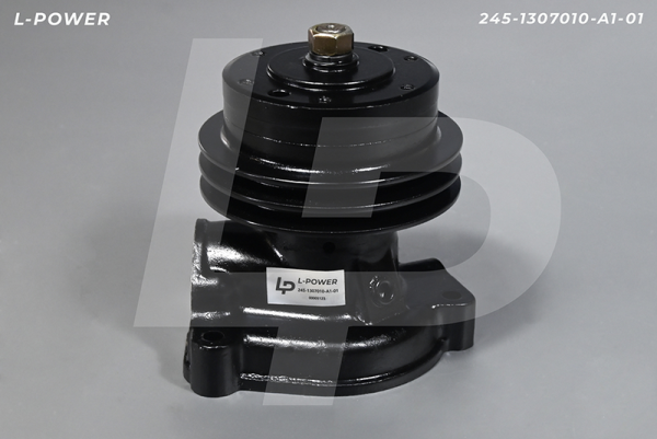 Насос водяной МТЗ, ЗИЛ Д-245 (шкив 2 ручья) L-POWER 245-1307010-А1-01