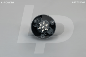 Розетка электрическая, пластик, 12В, 7 контактов L-POWER LP3703001