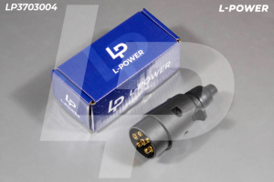 Вилка электрическая, пластик, 12В, 7контактов L-POWER LP3703004