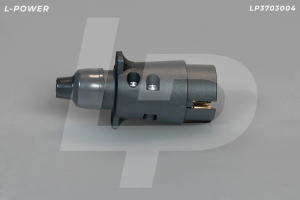 Вилка электрическая, пластик, 12В, 7контактов L-POWER LP3703004