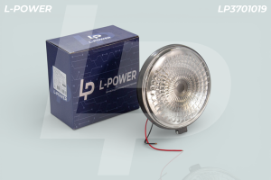 Фара рабочая круглая с пластмассовым корпусом 12В (ан. 3711.50) L-POWER LP3701019