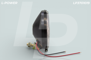Фара рабочая круглая с пластмассовым корпусом 12В (ан. 3711.50) L-POWER LP3701019