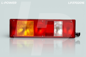 Фонарь задний правый (-подсветка) с кабелем (ан. 7462.3716-06) L-POWER LP3702016