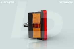 Фонарь задний правый (-подсветка) с кабелем (ан. 7462.3716-06) L-POWER LP3702016