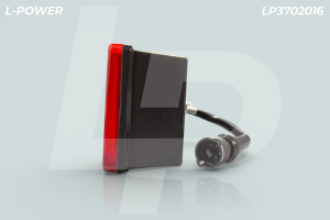 Фонарь задний правый (-подсветка) с кабелем (ан. 7462.3716-06) L-POWER LP3702016