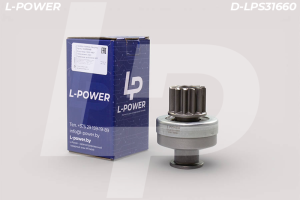 Привод стартера 24В 6,0 кВт Z12 (для ст. LPS31660, 1002014660) L-POWER D-LPS31660