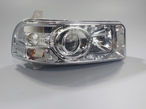 Блок-фара правая МАЗ с ДХО (ан.112.10.30.3711, 30.3775-20) L-POWER LP3701006