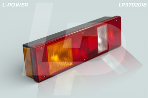 Фонарь задний правый (-подсветка) байонет сбоку (ан. 7462.3716-08) L-POWER LP3702018