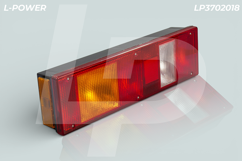 Фонарь задний правый (-подсветка) байонет сбоку (ан. 7462.3716-08) L-POWER LP3702018