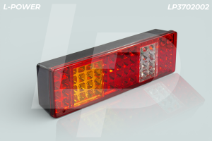 Фонарь задний правый без подстветки LED (ан. 7442.3716, ФП 22) L-POWER LP3702002