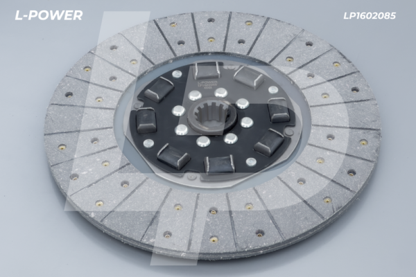 85-1601130 Диск сцепления, резин. демпферы, асбест. накладка МТЗ 80/82 L-POWER LP1602085