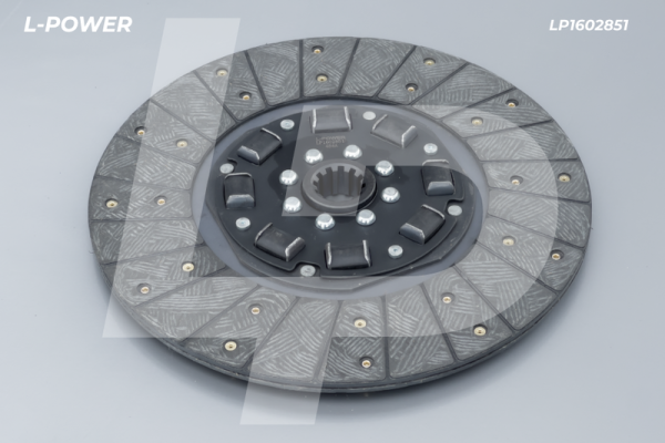 85-1601130-01 Диск сцепления, безасбестовая накладка, резин. демпферы МТЗ 80/82 L-POWER LP1602851