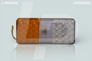 Фонарь передний многофункциональный LED 12/24В (ан. 3712.15) L-POWER LP3702031