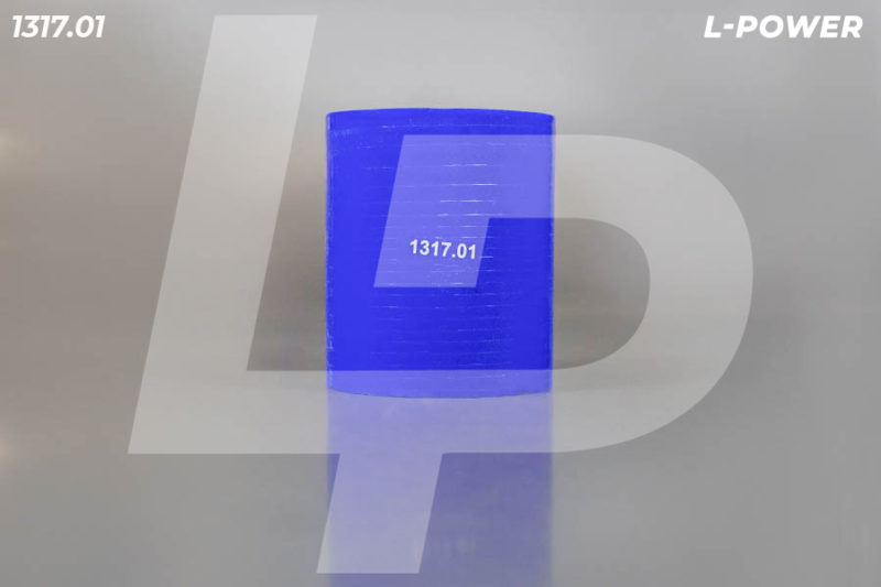 Патрубок силикон d75х100 синий интеркулера МТЗ (ан. 1317.01) L-POWER LP1310007