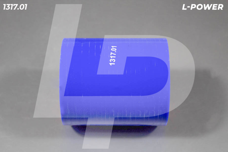 Патрубок силикон d75х100 синий интеркулера МТЗ (ан. 1317.01) L-POWER LP1310007