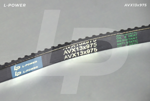 Ремень клиновой с формованным зубом (XPA-975) L-POWER AVX 13х975