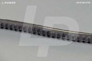 Ремень клиновый с формованным зубом (МТЗ-3022 генератор)(XPZ-775) L-POWER AVX 10х775