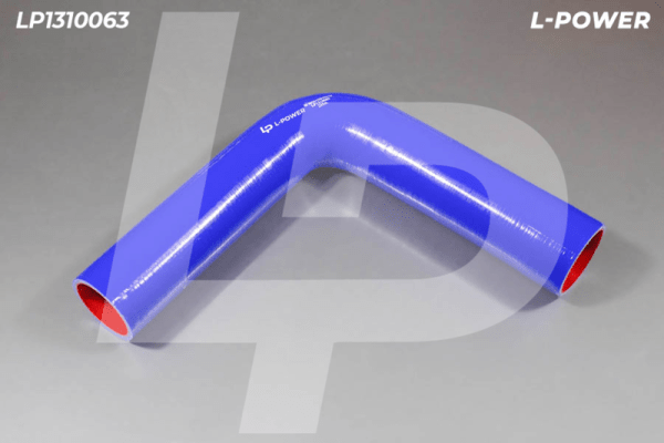 Патрубок силиконовый радиатора Амкодор угловой 90 град. верхний LP1310063 L-POWER LP1310063