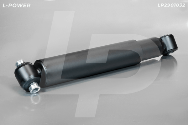 WG9100680001, WG9925680028 Амортизатор передний, 2-ой оси, ухо-ухо HOWO, SHACMAN 6x4, 8x4 L-POWER LP2901032