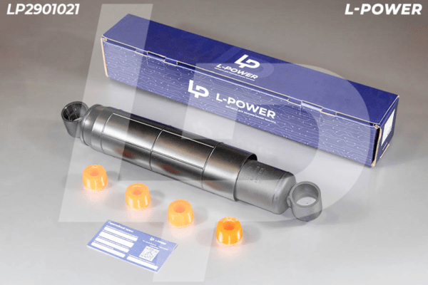 А1-275/450.2905006-01, 15.2905006-31 Амортизатор задний 275/450 КАМАЗ 4308 (PU втулки!) L-POWER LP2901021PU