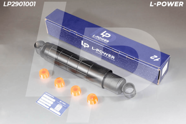 А1-325/500.2905006, 15.2905006-11 325/500 Амортизатор передний МАЗ, КАМАЗ (PU втулки!) L-POWER LP2901001PU