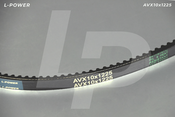 Ремень клиновой с формованным зубом (МТЗ-3022 топливный и водяной насос)(XPZ-1225) L-POWER AVX 10х1225