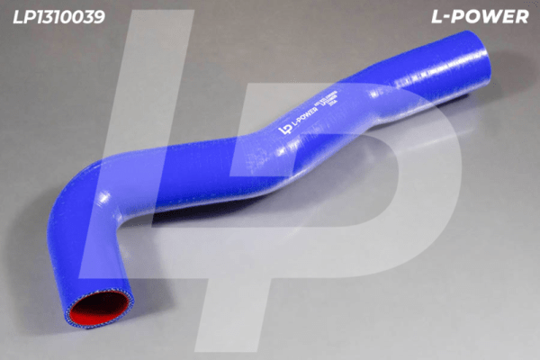 A21 R22.1303010 Патрубок ГАЗель Next дв.CUMMINS 2.8 радиатора верхний силикон синий L-POWER LP1310039