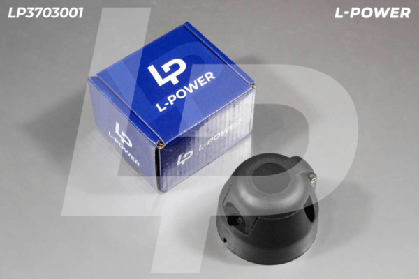 Розетка электрическая, пластик, 12В, 7 контактов L-POWER LP3703001