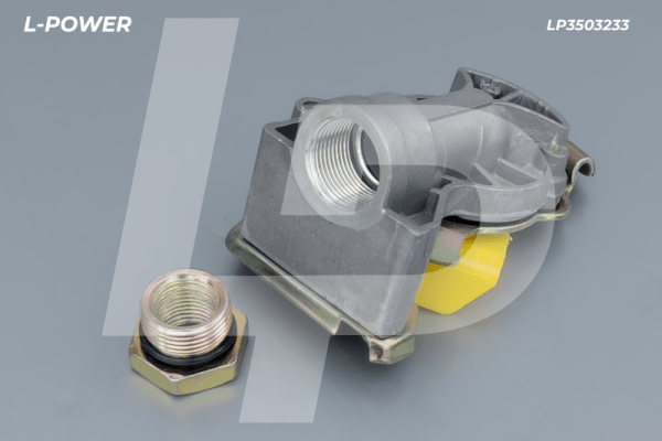 64226-3521114-10 Головка соединительная ПАЛМ, без клапана (от прицепа), желтая крышка, М22/М16 L-POWER LP3503233