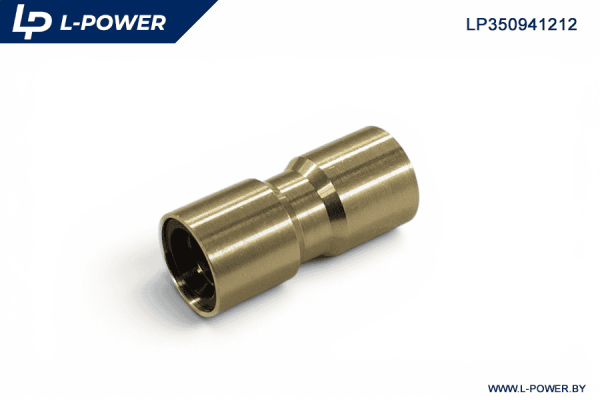 Фитинг прямой латунный D=12мм L-POWER LP350941212