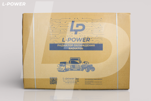 5432А5-1301010 Радиатор алюминиевый МАЗ 4 рядный (60 мм) L-POWER LP1302432