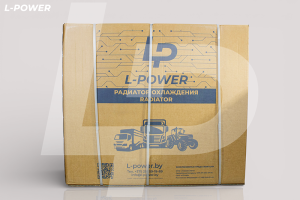54115-1301010 Радиатор алюминиевый КАМАЗ 3 рядный (56 мм) LP1302117 L-POWER LP1302117