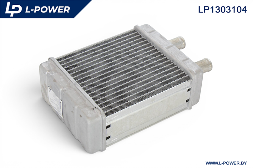 103-8101060-30 Радиатор отопителя автобуса МАЗ алюминиевый (68 мм) LP1303104 L-POWER LP1303104