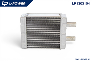 103-8101060-30 Радиатор отопителя автобуса МАЗ алюминиевый (68 мм) LP1303104 L-POWER LP1303104