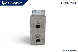 103-8101060-30 Радиатор отопителя автобуса МАЗ алюминиевый (68 мм) LP1303104 L-POWER LP1303104