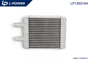 103-8101060-30 Радиатор отопителя автобуса МАЗ алюминиевый (68 мм) LP1303104 L-POWER LP1303104