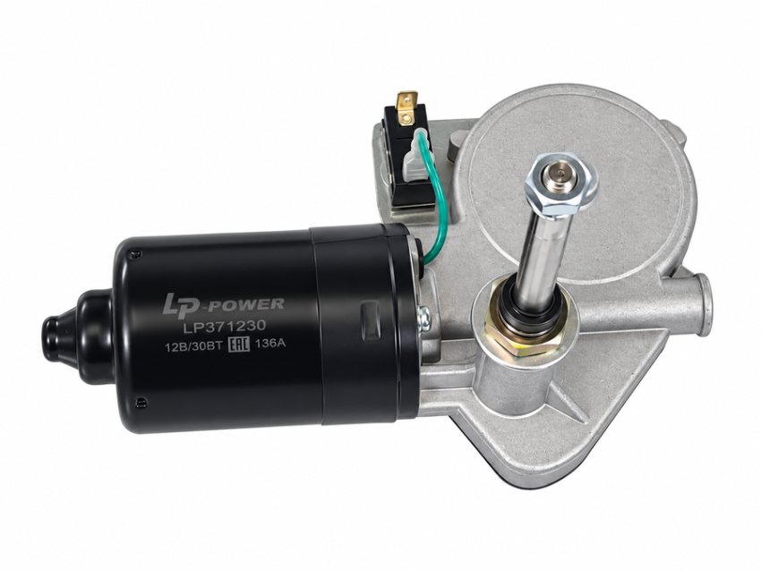 СЛ-230М Моторедуктор стеклоочистителя 12В, без рычага и щетки L-POWER LP3712230