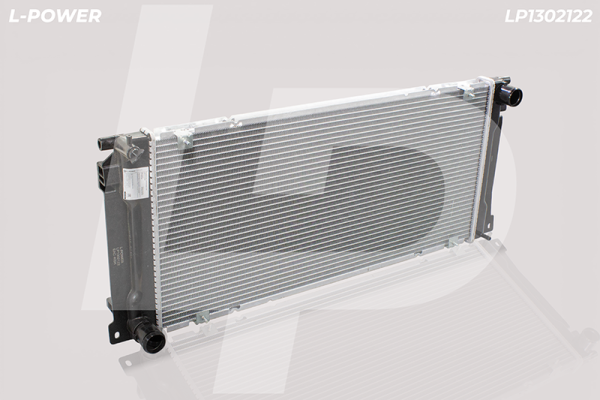 2122-1301010 Радиатор алюминиевый с пласт. бачк. ГАЗель LP1302122 L-POWER LP1302122