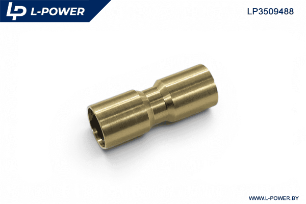 Фитинг прямой латунный D=8мм L-POWER LP3509488