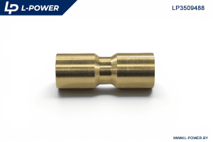 Фитинг прямой латунный D=8мм L-POWER LP3509488
